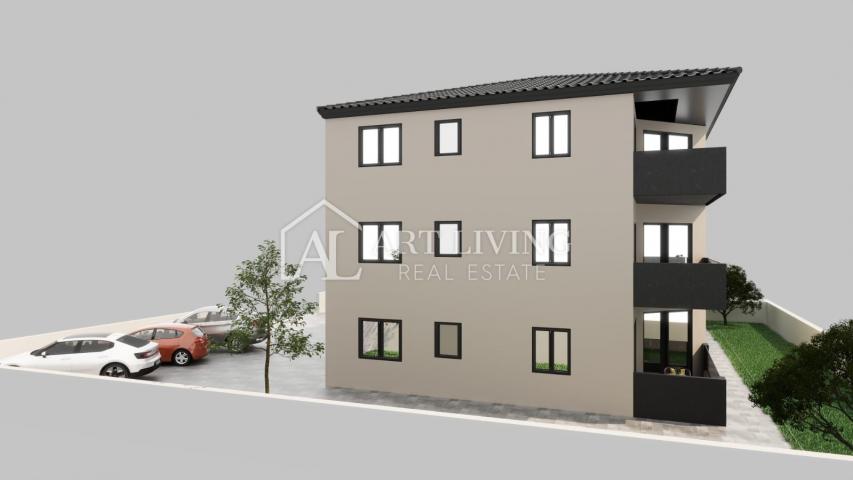 Umag, okolica - NOVOGRADNJA! Dvosobni stan 64 m2, 2 km od mora i centra grada