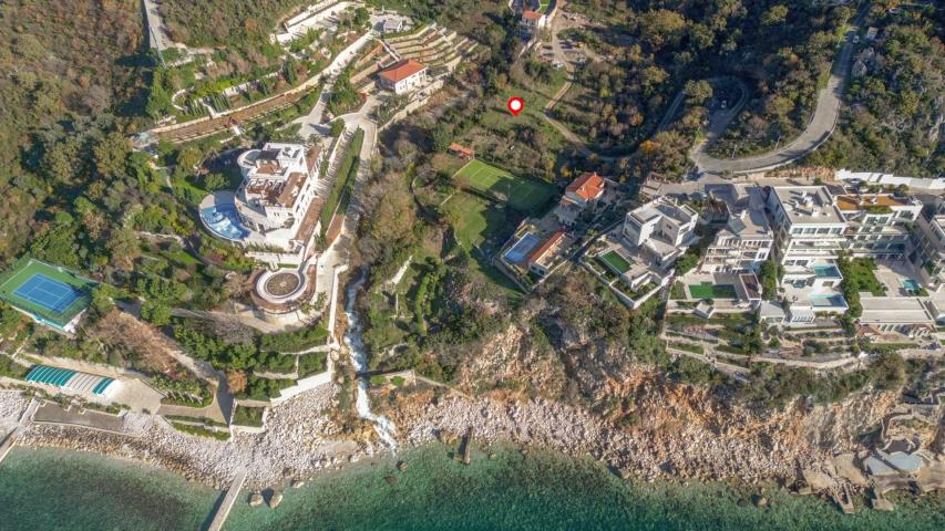 Urbanized land near the sea, Rijeka Rezevici