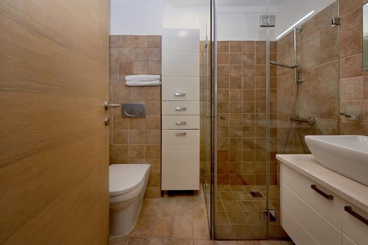 Furnished, two-bedroom apartment with partial sea view, 