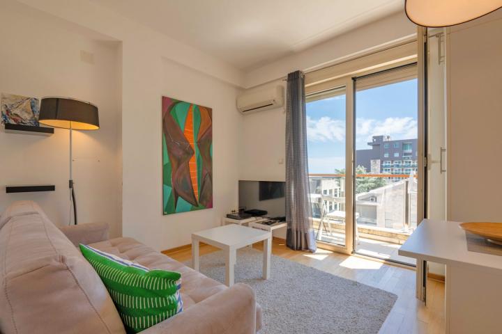 One-bedroom apartment with sea view, Gospostina (Budva)