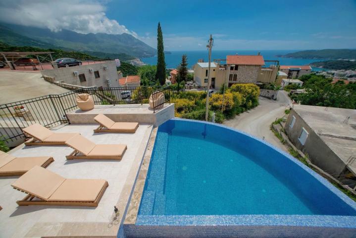 New three-bedroom villa with swimming pool, Becici