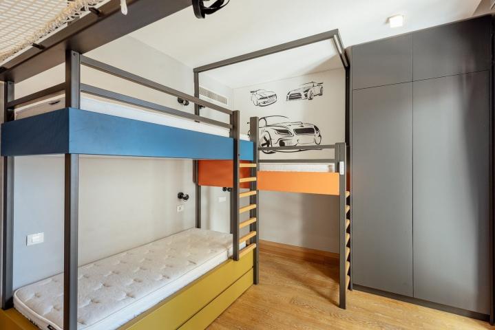 Modern two-bedroom apartment, Ksenija building, Porto Montenegro
