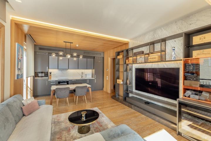 Modern two-bedroom apartment, Ksenija building, Porto Montenegro