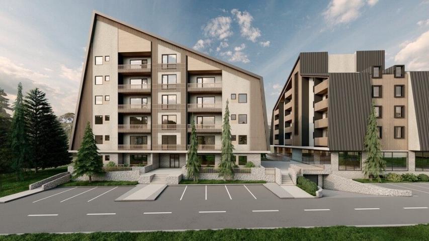 Apartments in a new residential and business complex in the center, 