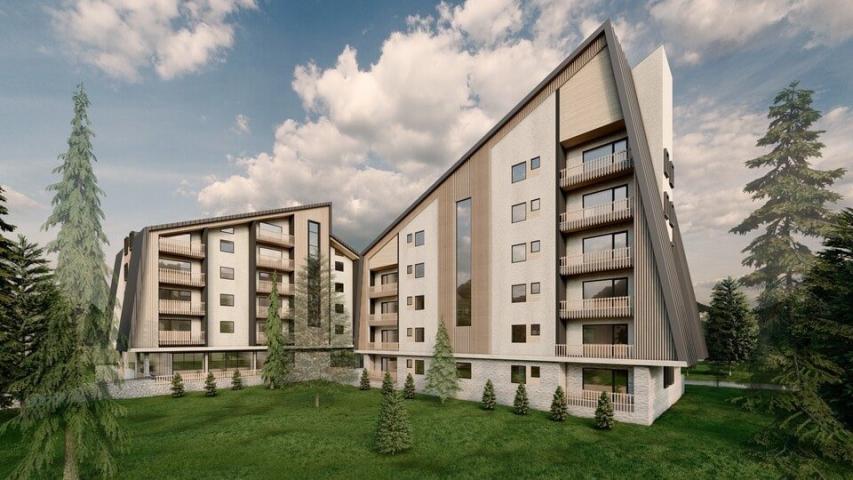 Apartments in a new residential and business complex in the center, 