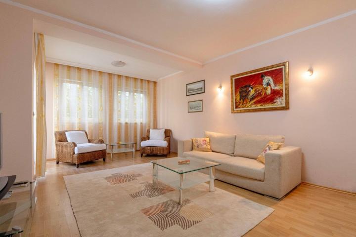 Two-bedroom apartment with a yard near Slovenska Plaza, 
