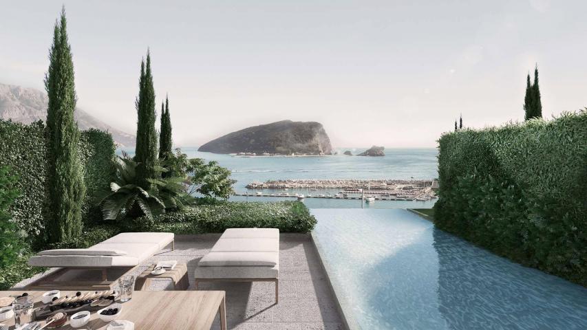 Exclusive apartments on the first line to the sea, Budva