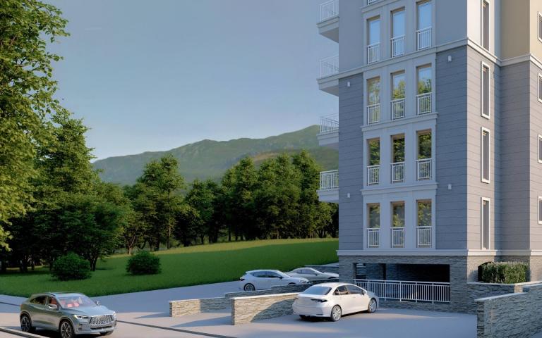 Apartments in an exclusive residential complex near the sea, 
