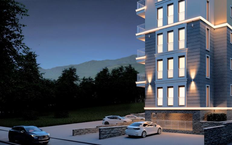 Apartments in an exclusive residential complex near the sea, 