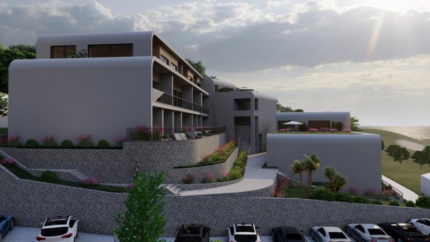 Apartments with a sea view in a new residential complex, 