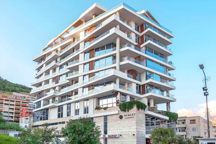 Two-bedroom apartment in the Dukley Residences building, Budva
