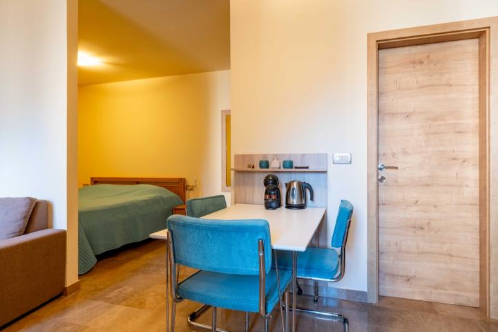Three studio apartments for joint sale with swimming pool, 