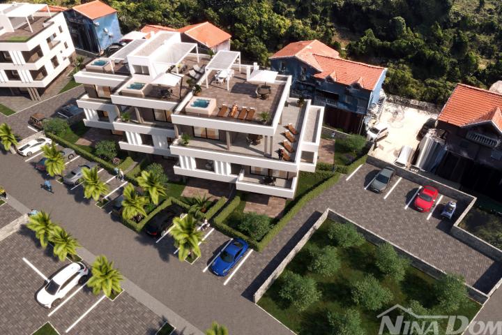 Hrvatska–Zaton kraj Zadra | Luksuzan stan s vrtom 100 m od mora