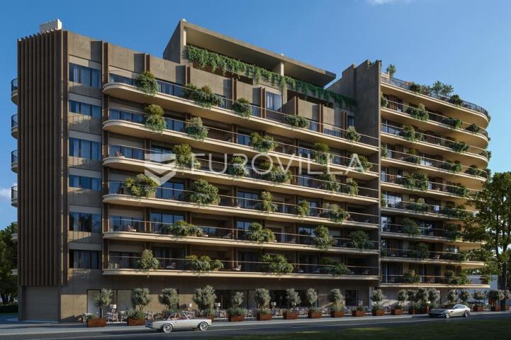 Istra, Umag, Green Tower Residence, jednosoban apartman s terasom na 2. katu