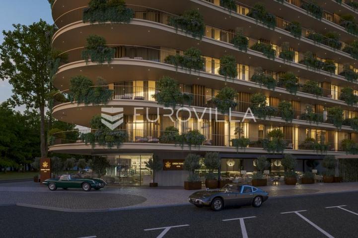 Istra, Umag, Green Tower Residence, jednosoban apartman s terasom na 5. katu