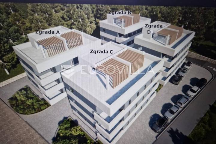 Biograd na moru, Pakoštane, Apartman S6, C, s krovnom terasom i pogledom na more