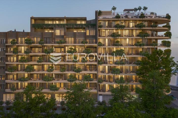 Istra, Umag, Green Tower Residence, dvosoban apartman s terasom na 3. katu