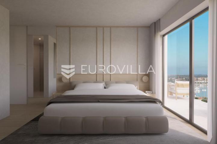 Istra, Umag, Green Tower Residence, dvosoban apartman s terasom na 3. katu