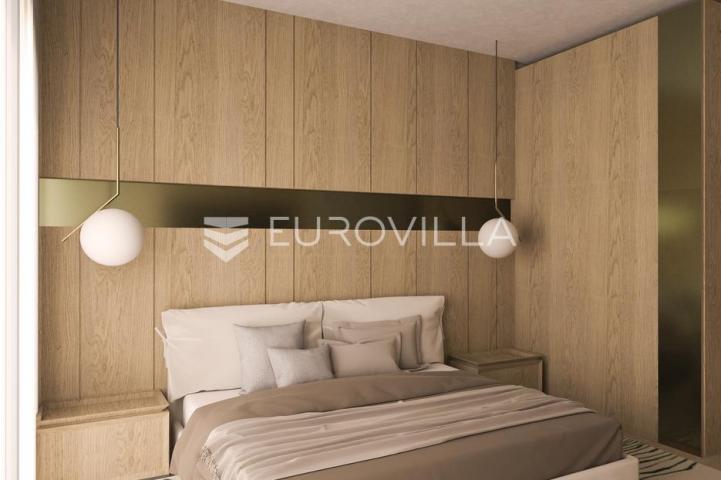 Istra, Umag, Green Tower Residence, dvosoban apartman s terasom na 3. katu