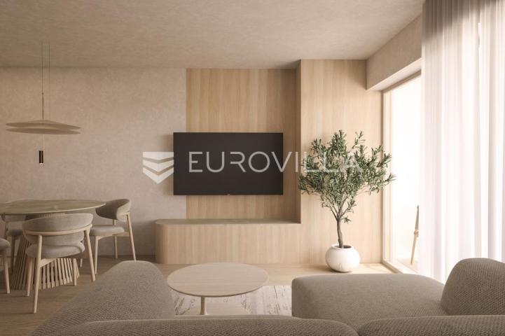 Istra, Umag, Green Tower Residence, dvosoban apartman s terasom na 3. katu