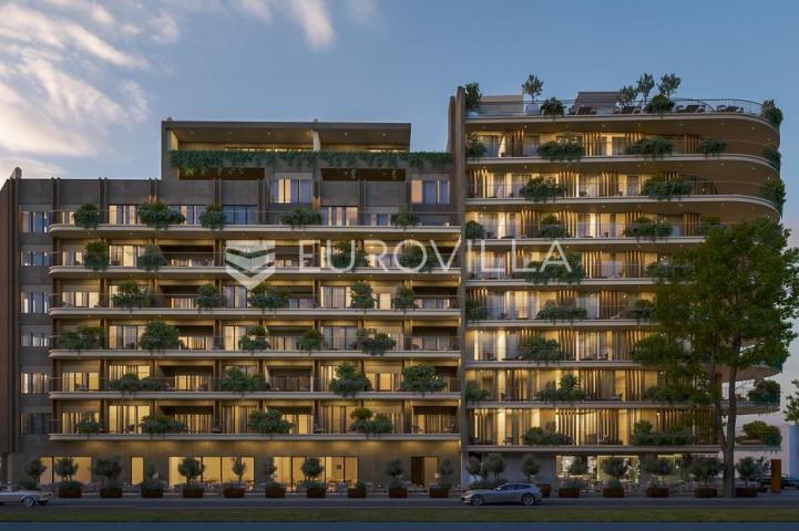 Istra, Umag, Green Tower Residence, dvosoban apartman s terasom na 3. katu