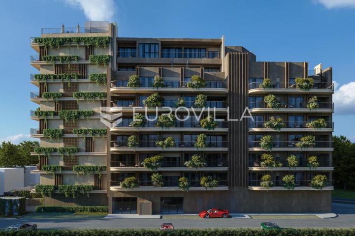 Istra, Umag — Green Tower Residence, luksuzan jednosoban stan s terasom na 4. katu