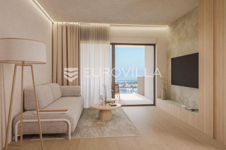 Istra, Umag — Green Tower Residence, luksuzan jednosoban stan s terasom na 4. katu