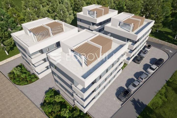 Biograd na moru, Pakoštane, Dvosobni apartman S6, A, s krovnom terasom