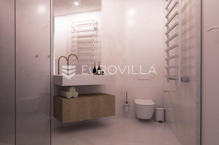 Istra, Umag, Green Tower Residence, dvosoban apartman s terasom na 6. katu