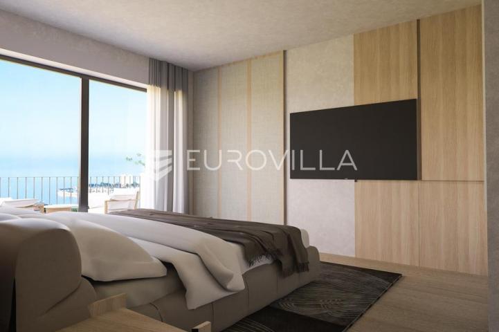 Istra, Umag, Green Tower Residence, dvosoban apartman s terasom na 6. katu