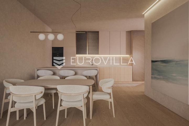 Istra, Umag, Green Tower Residence, trosoban apartman s terasom na 3. katu