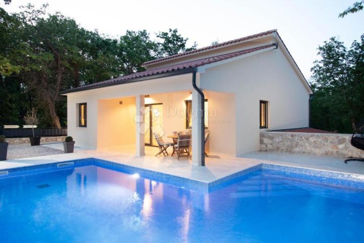 LABIN, OSIGURANA PRIVATNOST-vila okružena prirodom, grijani bazen, sauna i jacuzzi