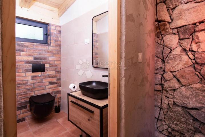 LABIN, OSIGURANA PRIVATNOST-vila okružena prirodom, grijani bazen, sauna i jacuzzi