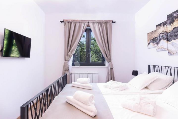 LABIN, OSIGURANA PRIVATNOST-vila okružena prirodom, grijani bazen, sauna i jacuzzi
