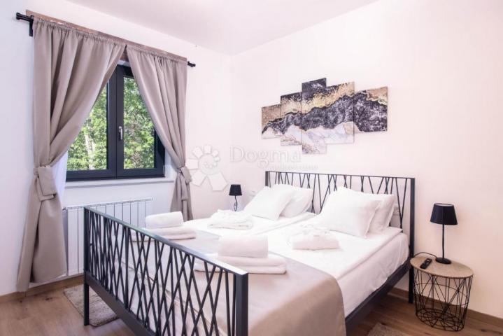LABIN, OSIGURANA PRIVATNOST-vila okružena prirodom, grijani bazen, sauna i jacuzzi