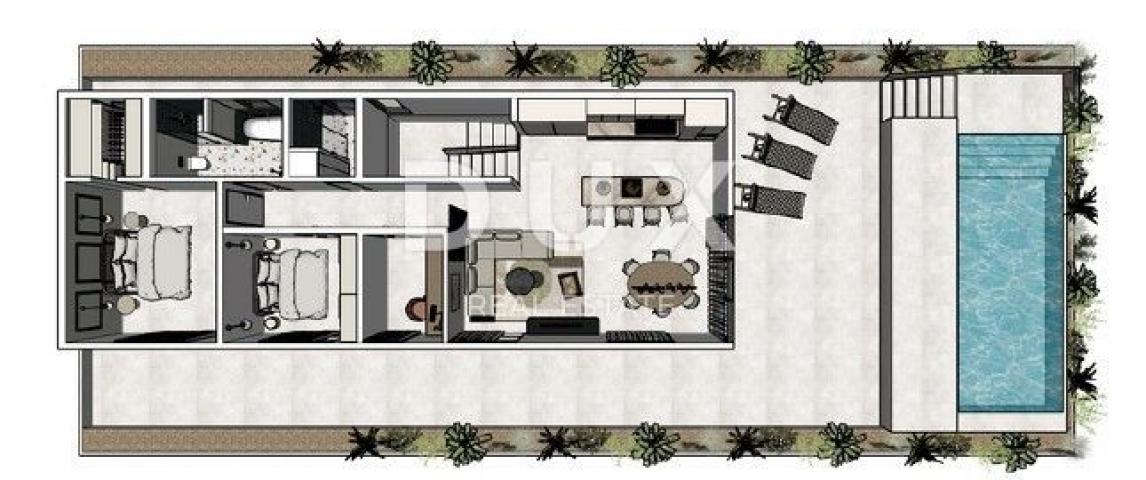 ZADAR, VIDIKOVAC - Luksuzni penthouse S4 u novogradnji s impresivnim pogledom na grad