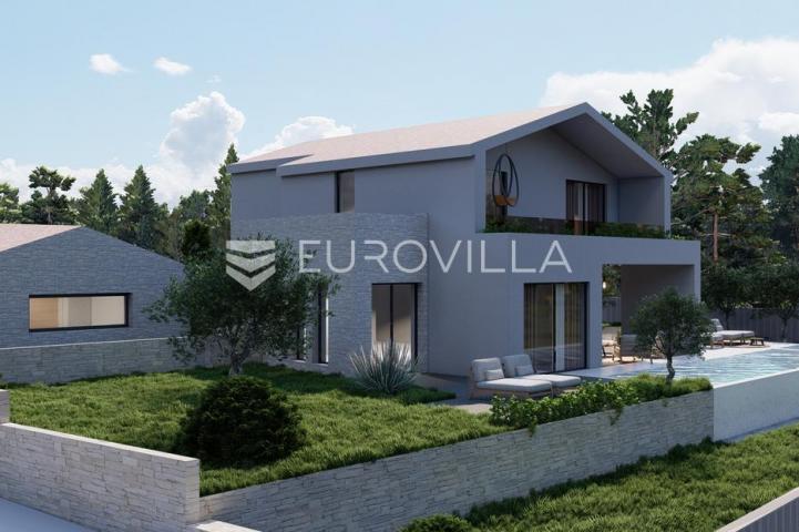 Istra, Tinjan, građevinsko zemljište s građevinskom dozvolom