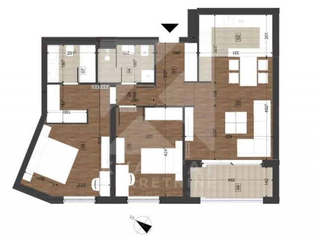 Prodaja, Dvosoban stan, Podgorica, Donja Gorica, 81m2