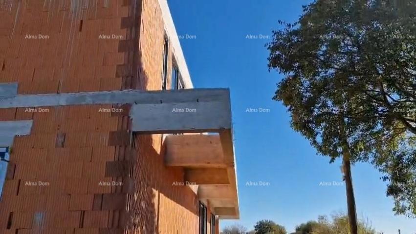Kuća Kanfanar, moderna kuća u Roh-bau fazi