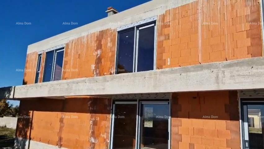 Kuća Kanfanar, moderna kuća u Roh-bau fazi