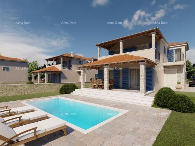 House LIŽNJAN! HOUSE FOR SALE UNDER CONSTRUCTION WITH A POOL.