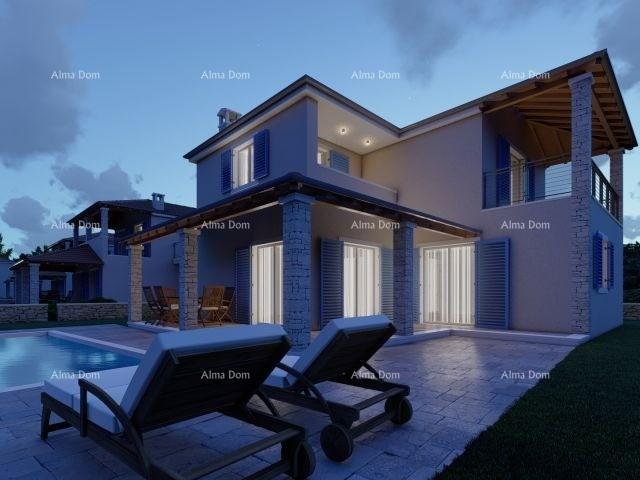House LIŽNJAN! HOUSE FOR SALE UNDER CONSTRUCTION WITH A POOL.