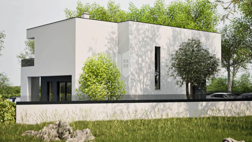 Umag, okolica- Prostrana vila u izgradnji na mirnoj lokaciji!