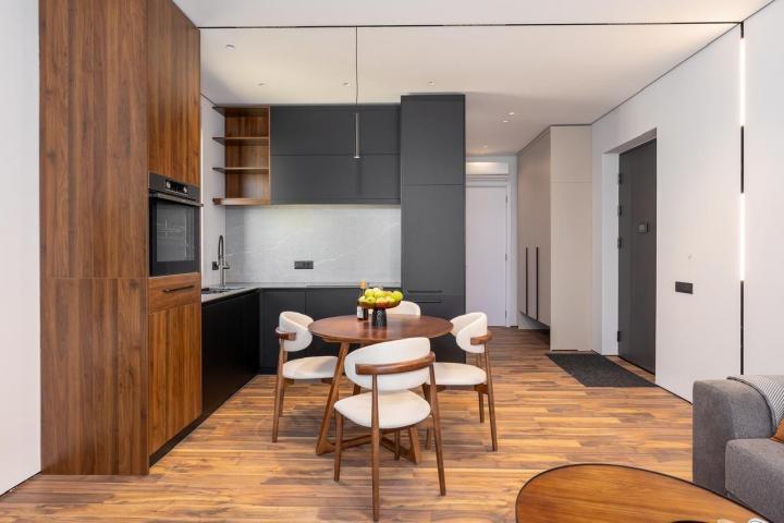 Luxury 52 sq. m. apartment with a swimming pool