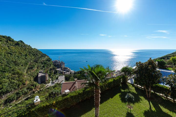 Elegance and serenity in a luxurious villa with natural views. 