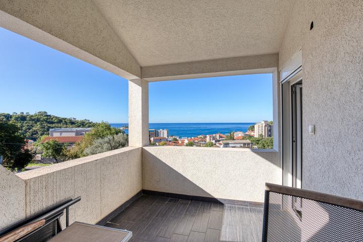 Duplex Apartment with Mediterranean Sea View in Petrovac, 104 m²