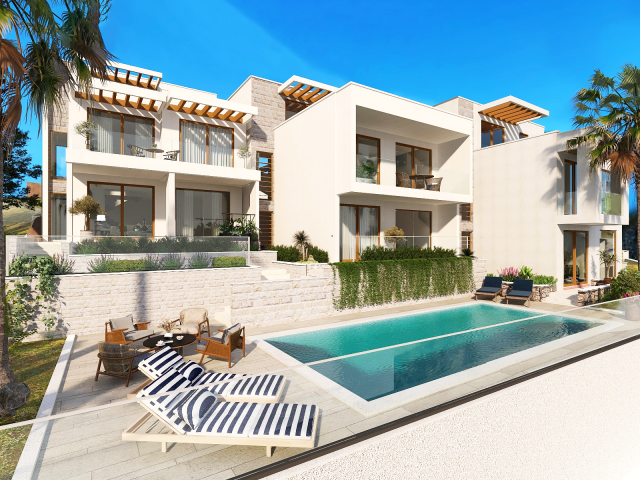 Three Incredible Villas in Šušanj