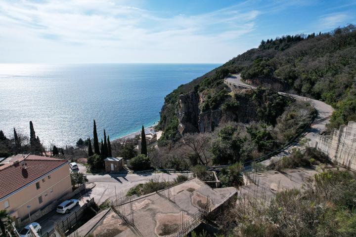 Plot 1580 m2 with project of apart hotel in Rezevici