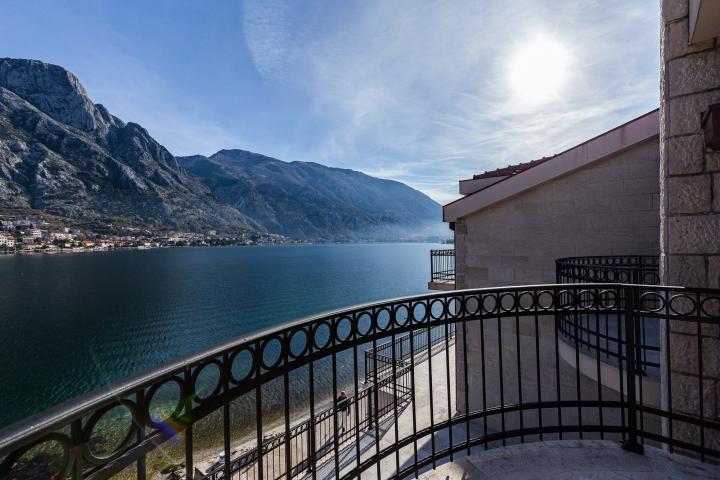 A luxurious three-story villa on the first sea line in  Kotor