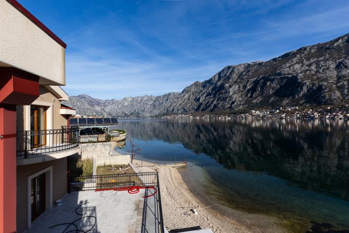 A luxurious three-story villa on the first sea line in  Kotor